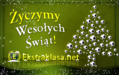 Wesołych Świąt życzy Ekstraklasa.net!