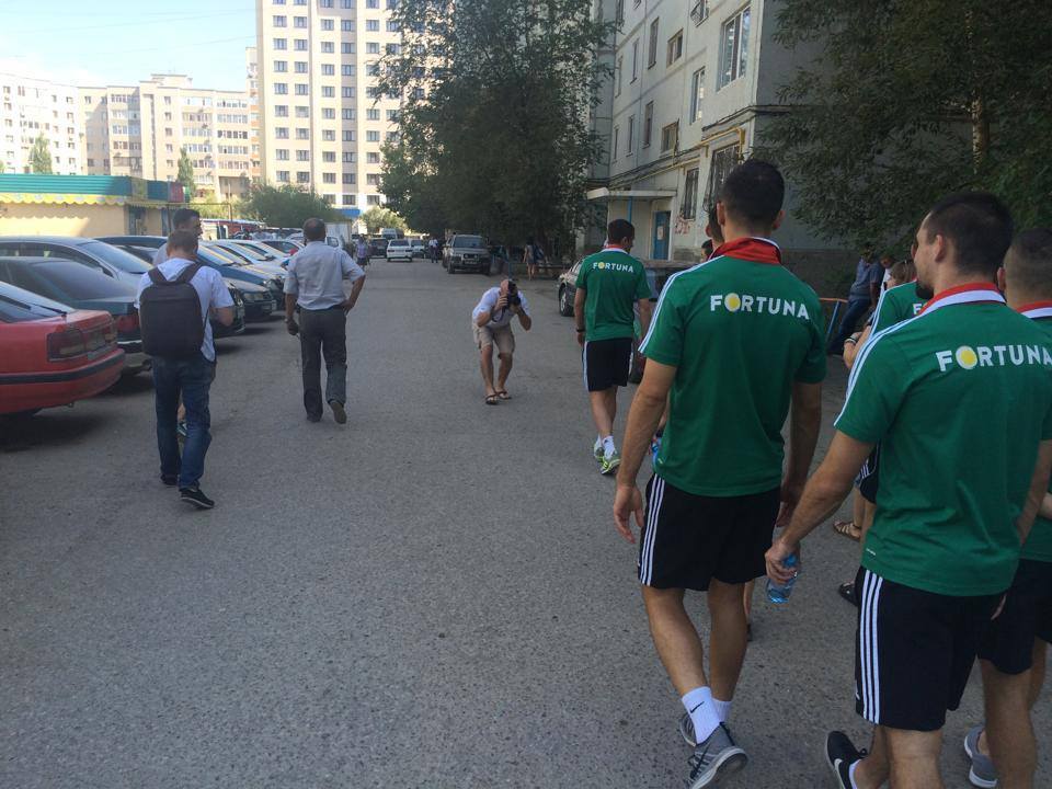 Legia spaceruje po kazachskim blokowisku