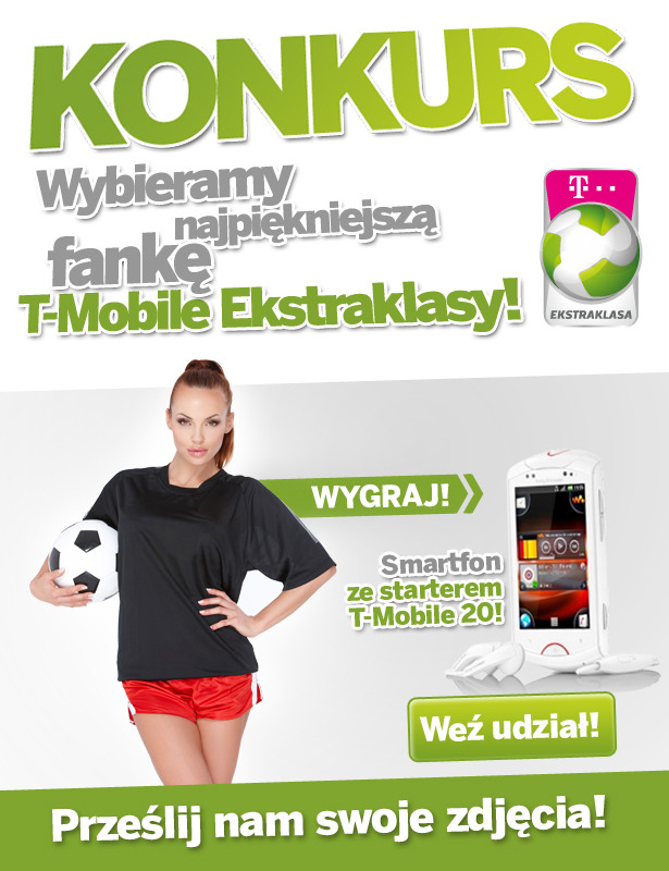 Wybieramy najpiękniejszą fankę T-Mobile Ekstraklasy