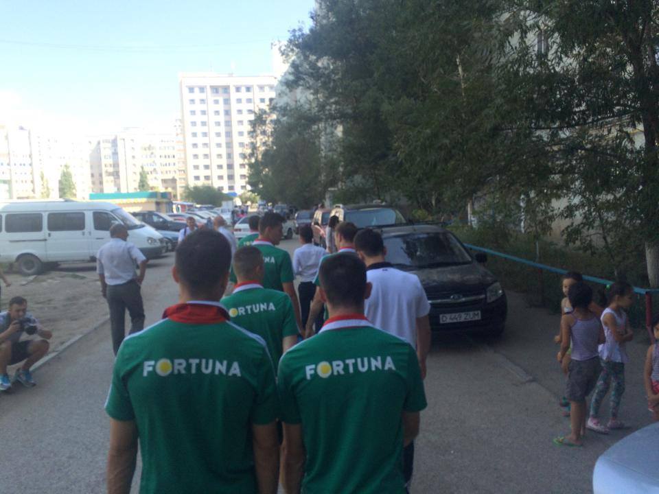 Legia spaceruje po kazachskim blokowisku