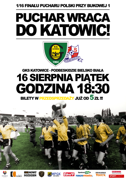 W piątek mecz GKS Katowice - Podbeskidzie Bielsko-Biała