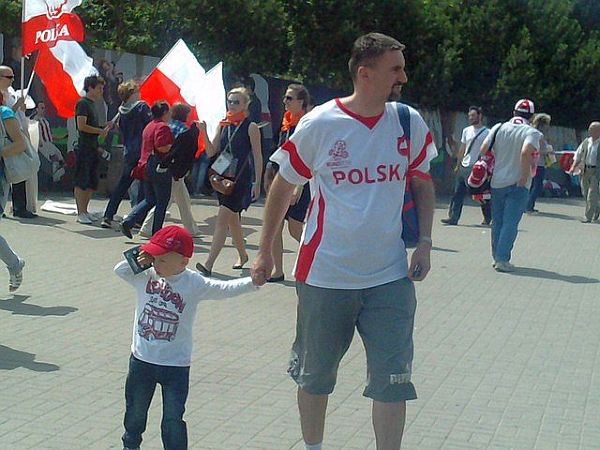 Warszawa przed meczem Polska- Grecja