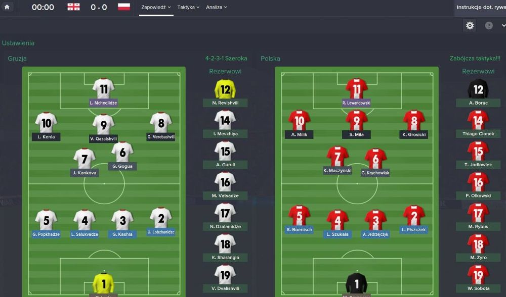 FM 2015: Gruzja - Polska