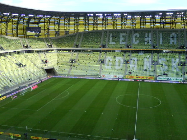 PGE Arena. Lechia - Legia. 