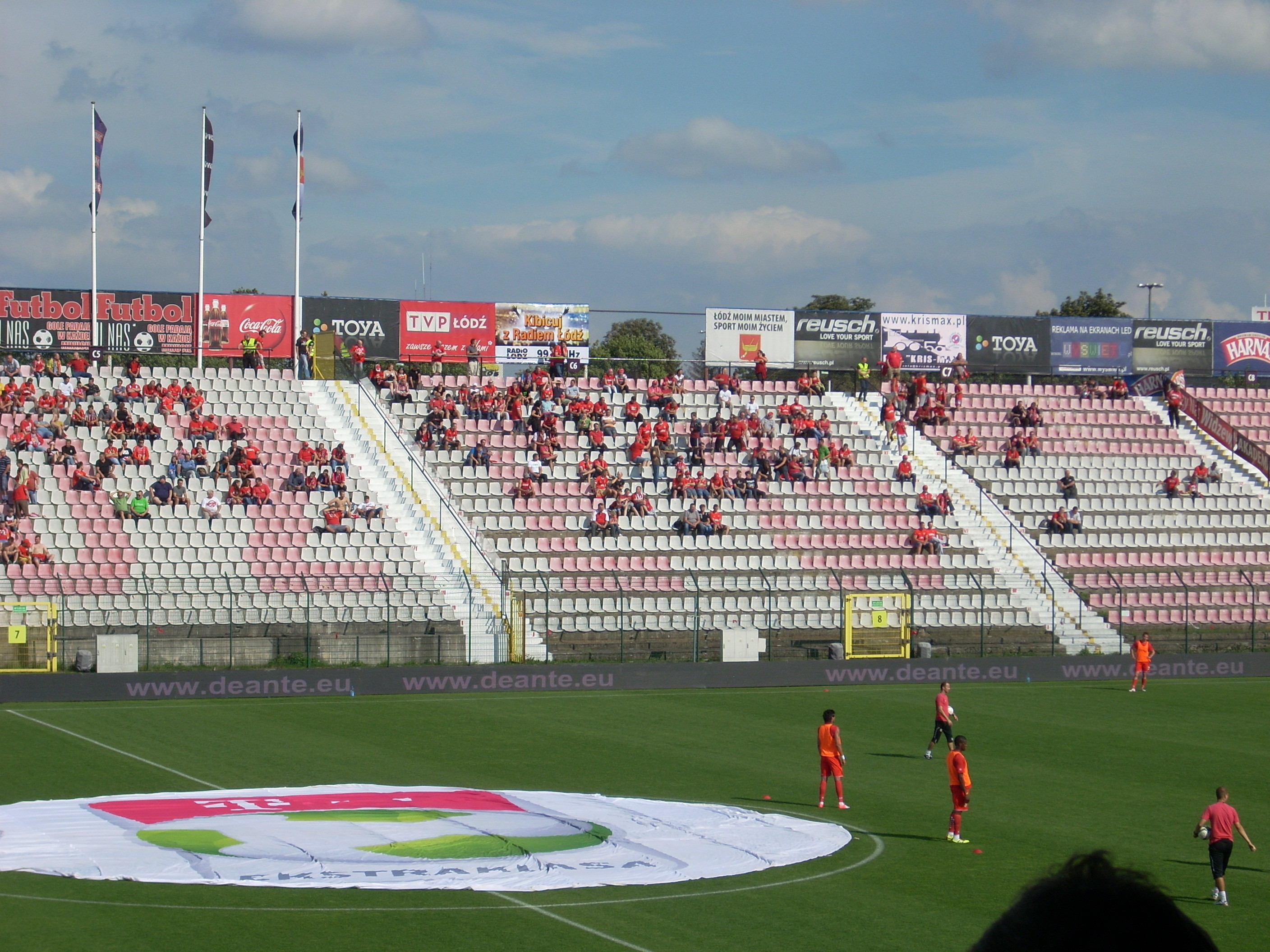 Widzew trybuny