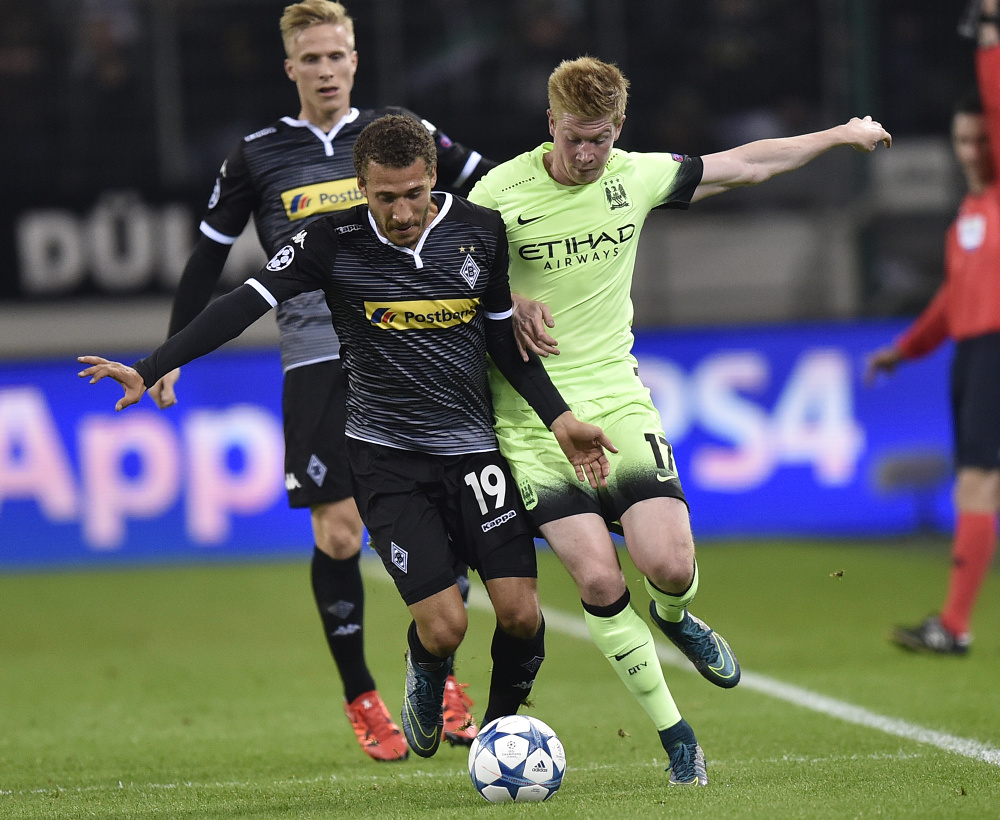 Liga Mistrzów: Borussia Moenchengladbach - Manchester City