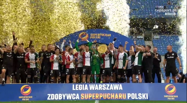 Legia Warszawa z Superpucharem