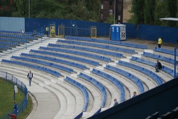 Stadion Ruchu przed meczem z Koroną