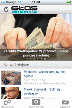 Głos Wielkopolski na iPhone'a