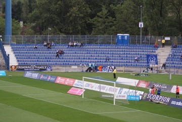 Stadion Ruchu przed meczem z Koroną