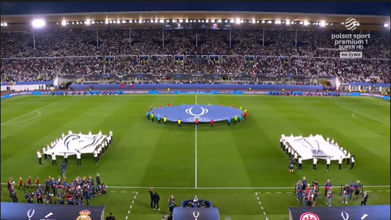 Ceremonia otwarcia przed meczem o Superpuchar Europy 2022