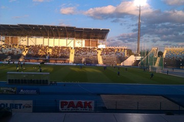 Zawisza - GKS Katowice (rozgrzewka)