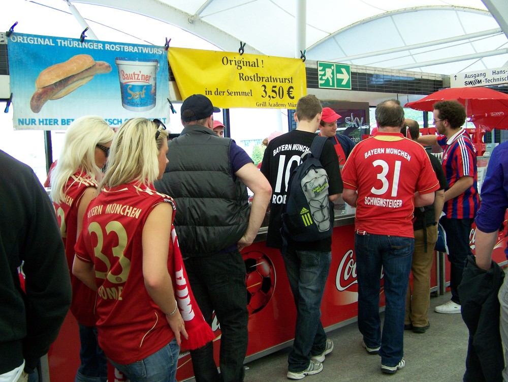 Monachium w dzień finału Ligi Mistrzów