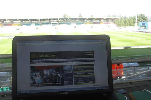 Ekstraklasa.net na meczu St. Patrick - Legia