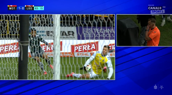 Ręka w polu karnym Motoru