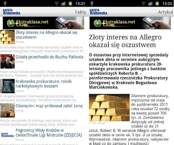 Gazeta Krakowska na Androida