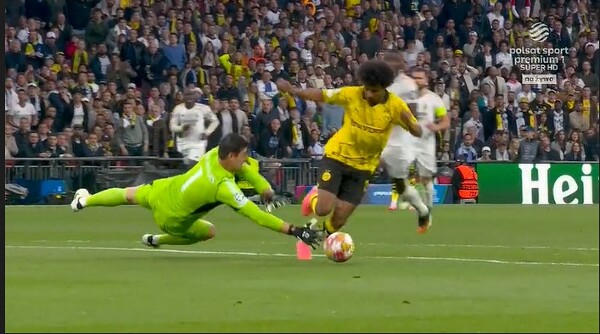 Karim Adeyemi i Thibaut Courtois