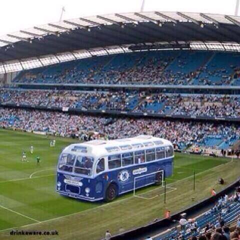 "Autobus" Mourinho pod bramką Manchesteru City