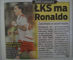 ŁKS ma ronaldo