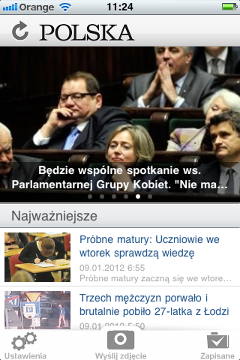 Polska The Times na iPhone'a