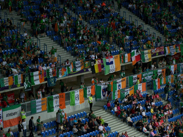 Na meczu Irlandia - Chorwacja