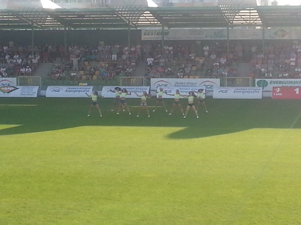 Cheerleaderki GKS-u Bełchatów.