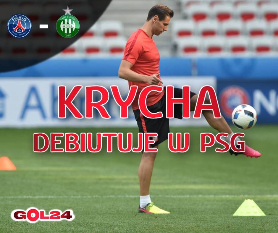 Grzegorz Krychowiak debiutuje w PSG