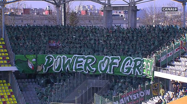 Kibice Śląska w Kielcach