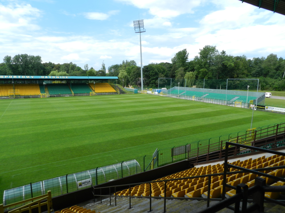 Przygotowania Stadionu Miejskiego w Katowicach do nowego sezonu