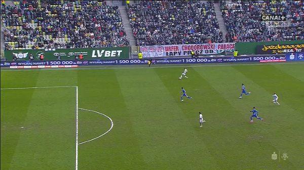 Maksym Chłań na spalonym