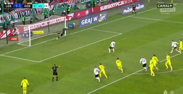 Rafał Augustyniak nie wykorzystał rzutu karnego