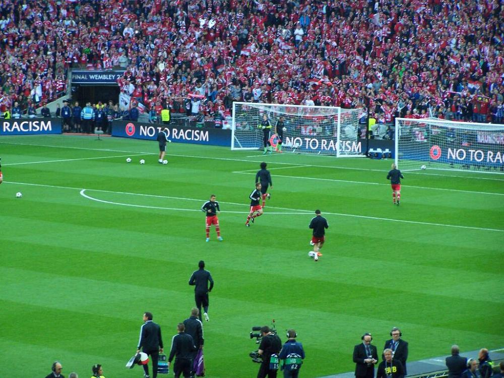 Rozgrzewka Bayernu Monachium