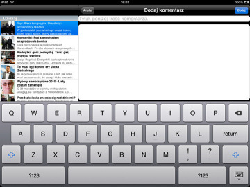 Głos Wielkopolski na iPada