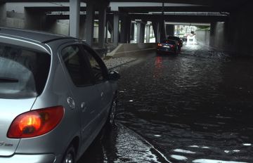 Burza w Łodzi. Sparaliżowane miasto i zalany tunel